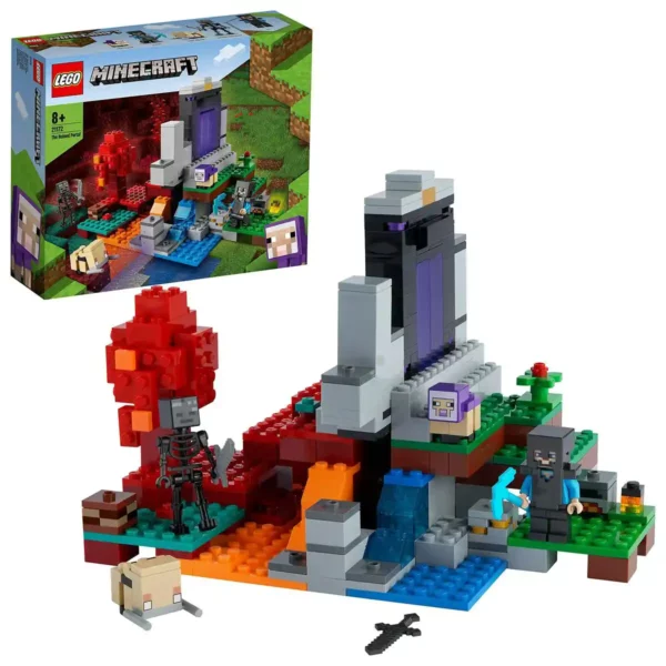 Playset Lego 21172 Minecraft Le portail en ruine. SUPERDISCOUNT FRANCE