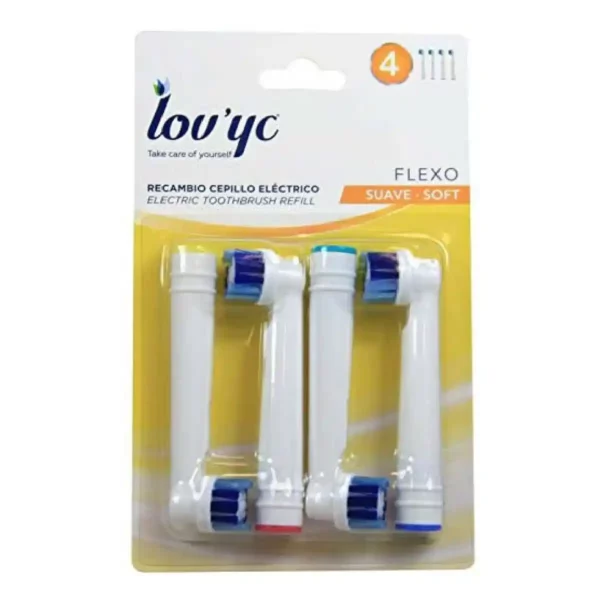 Rechange pour brosse a dents electrique lovyc lovyc 4 unites_2059. Entrez dans l'Univers de DIAYTAR SENEGAL - Où Choisir est un Plaisir. Explorez notre gamme variée et trouvez des articles qui parlent à votre cœur et à votre style.