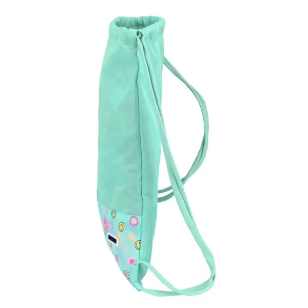 Sac à Dos à Cordes Smiley Summer fun Turquoise (35 x 40 x 1 cm). SUPERDISCOUNT FRANCE