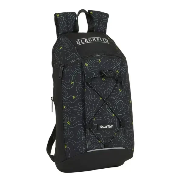 Sac à dos Casual BlackFit8 Topography Noir Vert. SUPERDISCOUNT FRANCE