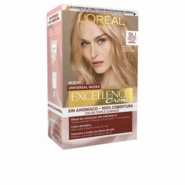 Teinture permanente l oreal make up excellence no 9u blond tres clair_6190. DIAYTAR SENEGAL - Votre Boutique en Ligne, Votre Identité. Naviguez à travers notre plateforme et choisissez des articles qui expriment qui vous êtes et ce que vous chérissez.