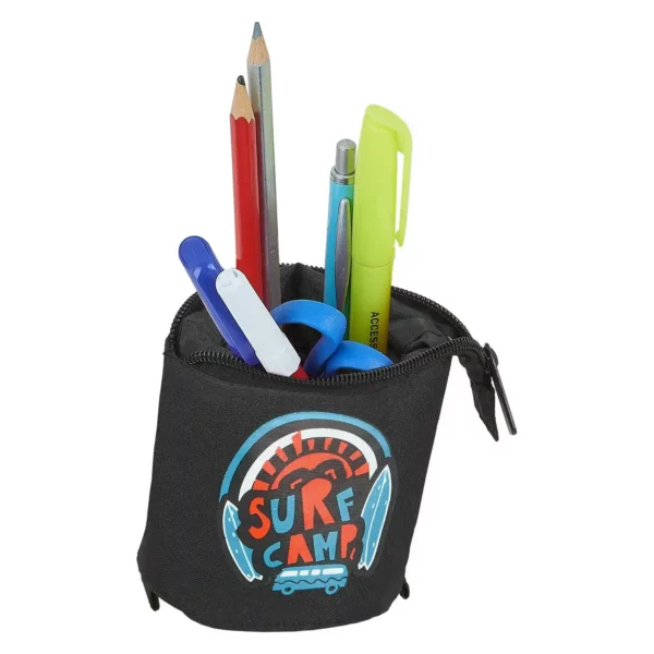 Valise Surf Camp Safta Noir Orange Bleu Clair (8 x 19 x 6 cm). SUPERDISCOUNT FRANCE