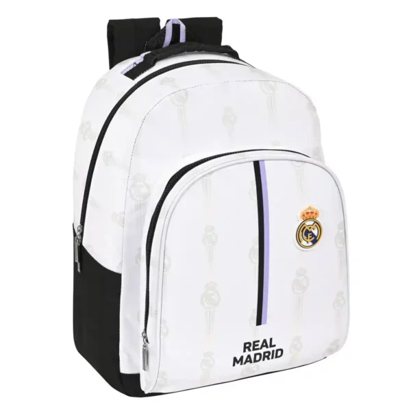 Cartable Real Madrid C.F. Noir Blanc (32 x 42 x 15 cm). SUPERDISCOUNT FRANCE