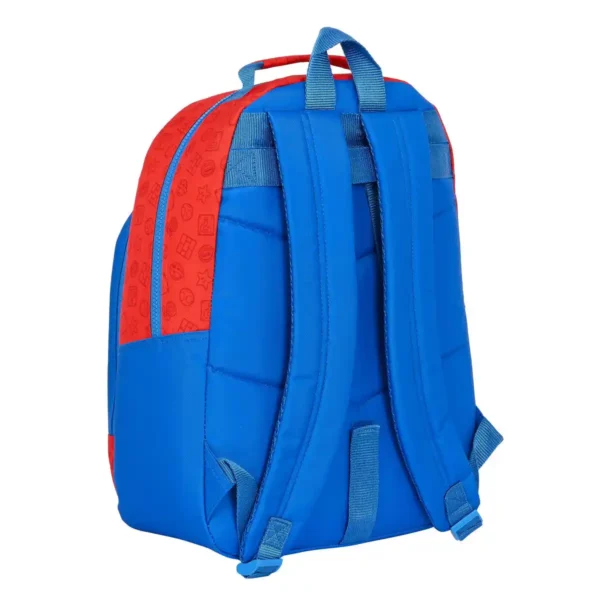 Cartable Super Mario Rouge Bleu (32 x 42 x 15 cm). SUPERDISCOUNT FRANCE