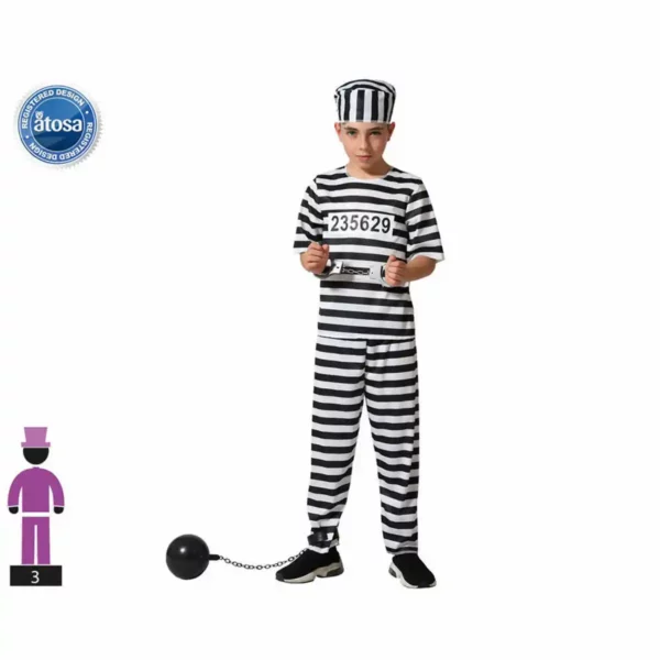 Déguisement de prisonnier pour enfants. SUPERDISCOUNT FRANCE