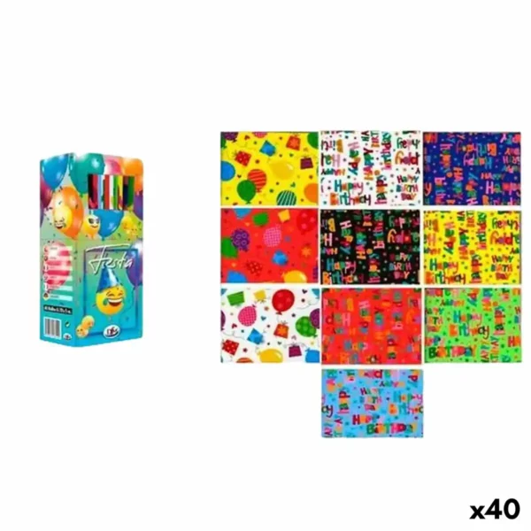 Emballage Cadeau DM Party (40 Unités). SUPERDISCOUNT FRANCE