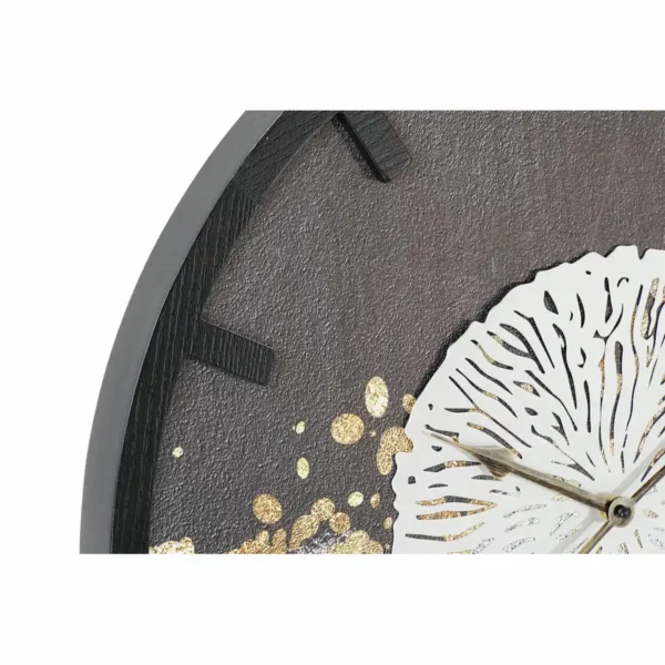 Horloge murale dkd home decor argent noir dore fer moderne 60 x 4 5 x 60 cm bois mdf 2 unites _5491. DIAYTAR SENEGAL - Là où Chaque Achat a du Sens. Explorez notre gamme et choisissez des produits qui racontent une histoire, du traditionnel au contemporain.