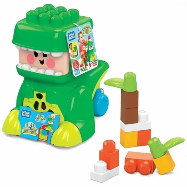 Jeu de blocs de construction Megablocks Jammy Stackers T-Rex. SUPERDISCOUNT FRANCE