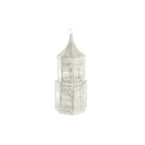 Lanterne dkd home decor 2 pieces 2 unites cristal dore metal blanc arabe 30 x 30 x 71 cm _9742. DIAYTAR SENEGAL - Votre Destination Shopping Authentique. Explorez notre boutique en ligne et découvrez des trésors qui reflètent l'âme du Sénégal, pour une expérience shopping unique.