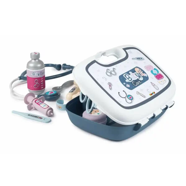 Mallette médicale jouet avec accessoires Mallette de traitement Smoby 19 pcs. SUPERDISCOUNT FRANCE