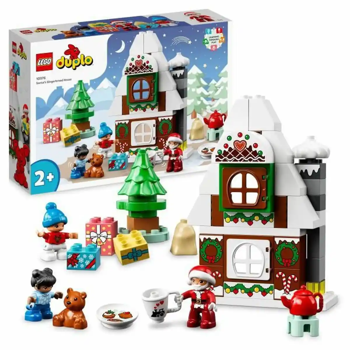Playset Lego DUPLO 10976 La maison en pain d'épice du Père Noël. SUPERDISCOUNT FRANCE