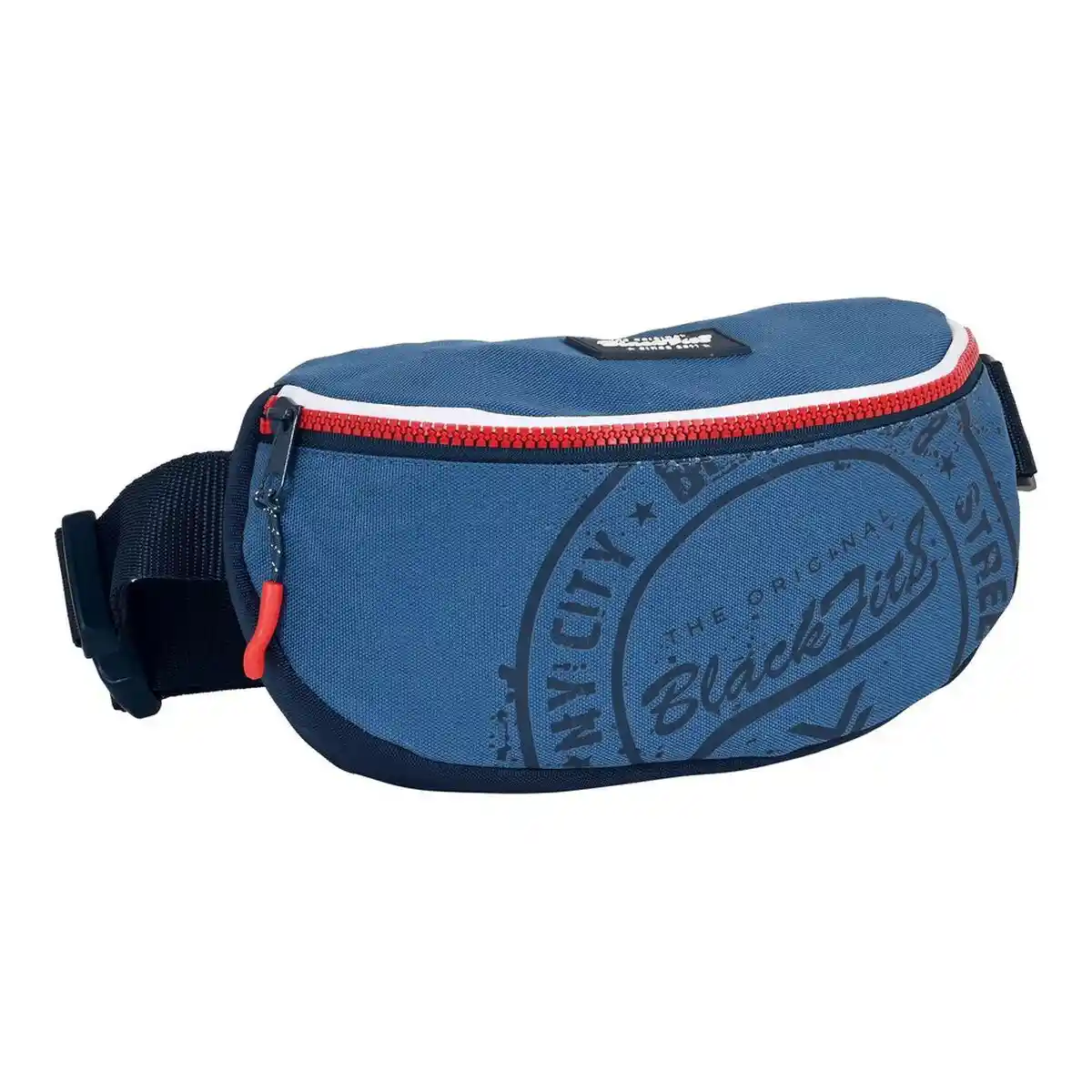 Pochette ceinture blackfit8 stamp bleu 23 x 14 x 9 cm _8684. DIAYTAR SENEGAL - Où la Qualité et la Diversité Fusionnent. Explorez notre boutique en ligne pour découvrir une gamme variée de produits qui incarnent l'excellence et l'authenticité.