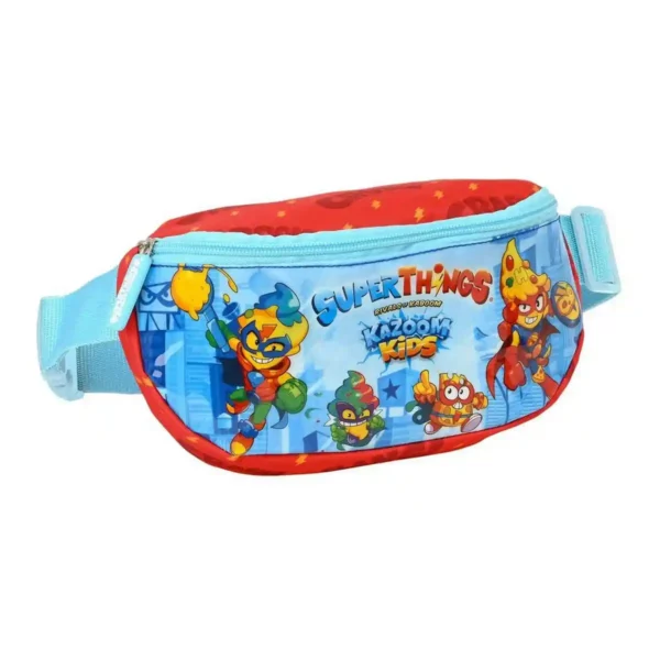 Pochette ceinture superthings kazoom kids rouge bleu clair 23 x 14 x 9 cm _5983. DIAYTAR SENEGAL - L'Art de Vivre le Shopping en Ligne. Découvrez notre plateforme intuitive et trouvez des produits qui vous inspirent et vous enchantent, à chaque clic.