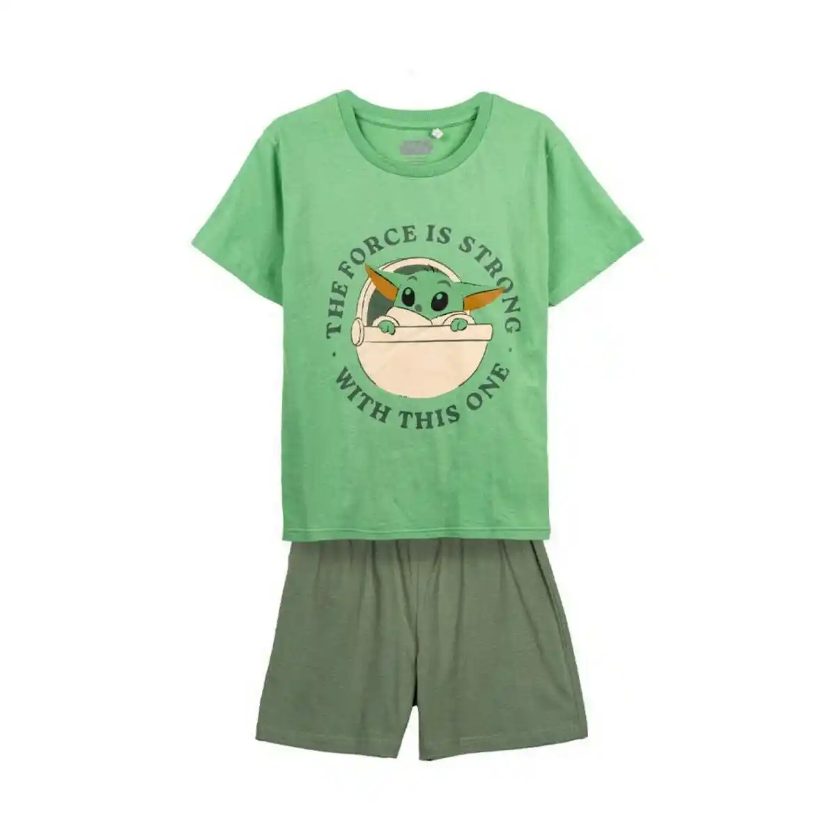 Pyjama Enfant The Mandalorian Green. SUPERDISCOUNT FRANCE