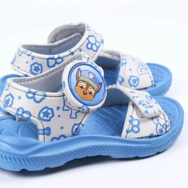 Sandales de plage The Paw Patrol Bleu Blanc. SUPERDISCOUNT FRANCE