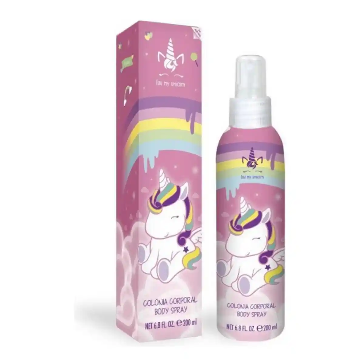 Spray Corporel Eau ma Licorne (200 ml). SUPERDISCOUNT FRANCE