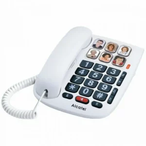 Téléphone Fixe Alcatel TMAX10 FR LED Blanc. SUPERDISCOUNT FRANCE