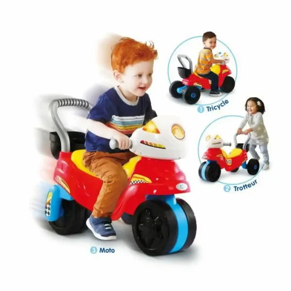 Tricycle Vtech Baby Trotti Moto 3 en 1 (FR). SUPERDISCOUNT FRANCE