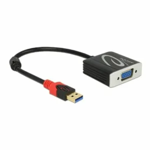 Adaptateur USB 3.0 vers VGA DELOCK 62738 20 cm Noir. SUPERDISCOUNT FRANCE