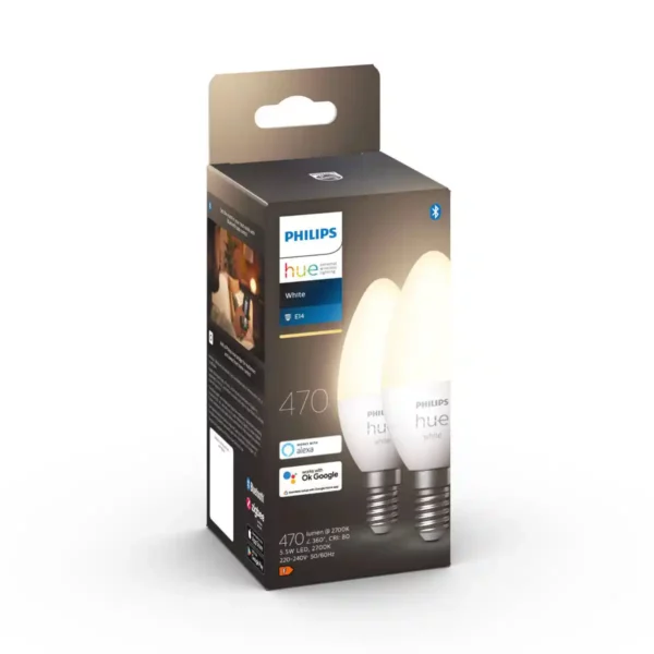 Ampoule intelligente philips hue e14 5 5 w 2700 k_5492. DIAYTAR SENEGAL - Où Choisir est une Célébration de l'Artisanat. Explorez notre boutique en ligne et choisissez des articles qui incarnent l'art et le savoir-faire du Sénégal.