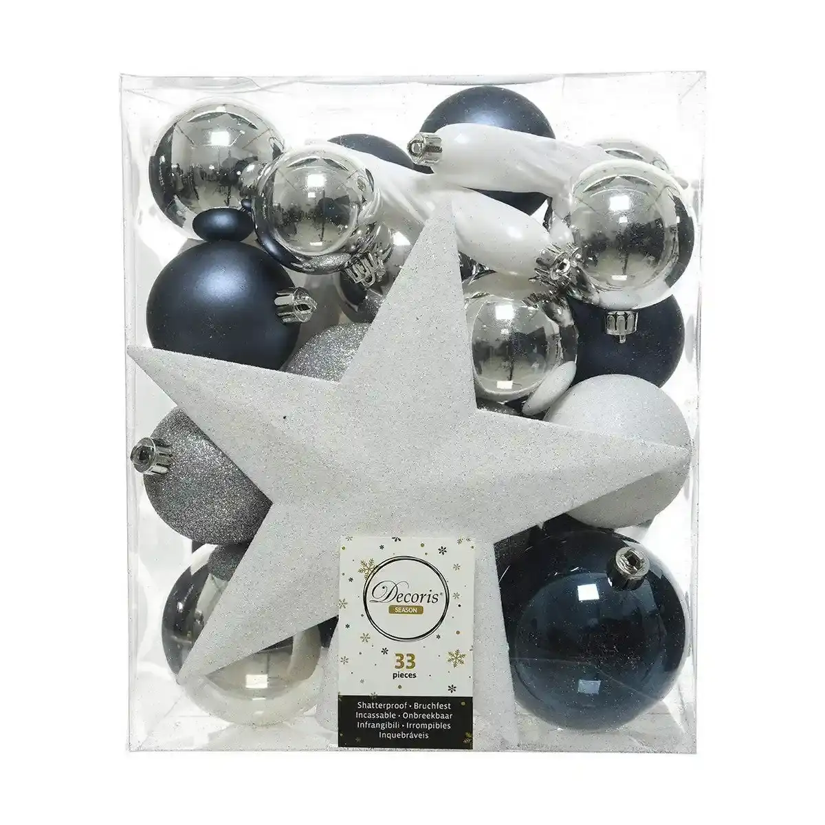 Boules de noel decoris multicolore_5899. Bienvenue chez DIAYTAR SENEGAL - Où le Shopping Rime avec Diversité. Plongez dans notre univers de produits et découvrez des trésors qui représentent la richesse culturelle du Sénégal.