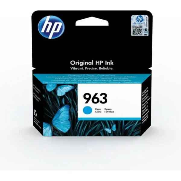 Cartouche d'encre d'origine HP 963 Cyan. SUPERDISCOUNT FRANCE