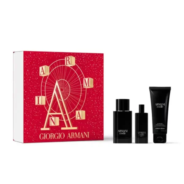 Coffret parfum homme armani armani code 3 pieces_5097. DIAYTAR SENEGAL - Là où Chaque Produit a son Propre Éclat. Explorez notre boutique en ligne et trouvez des articles qui ajoutent de la brillance à votre quotidien.