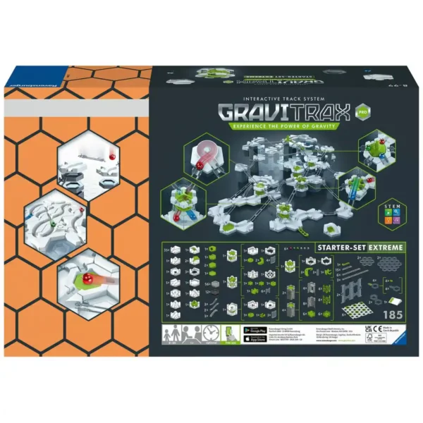 Ensemble de jeu Ravensburger GraviTrax PRO Starter Set Extreme - STEM (194 pièces). SUPERDISCOUNT FRANCE