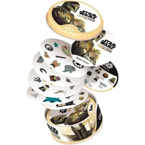 Jeu de société Asmodee Dobble : Star Wars The Mandalorian (FR). SUPERDISCOUNT FRANCE