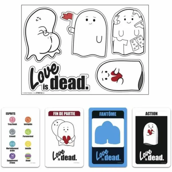 Jeu de société Hasbro Love is Dead (FR). SUPERDISCOUNT FRANCE