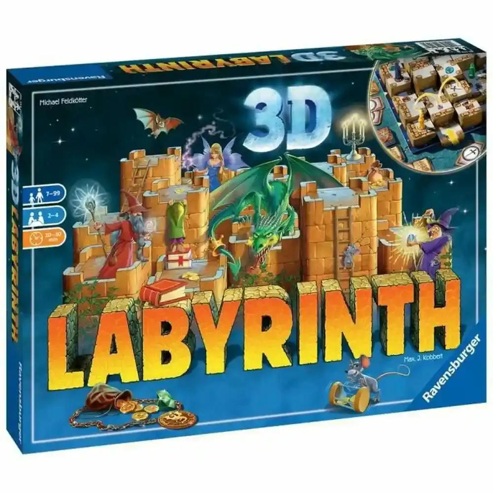 Jeu de société Ravensburger 3D Maze (FR). SUPERDISCOUNT FRANCE