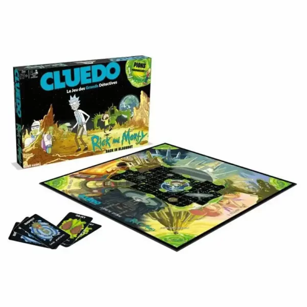 Jeu de société Winning Moves Cluedo Rick et Morty (FR). SUPERDISCOUNT FRANCE