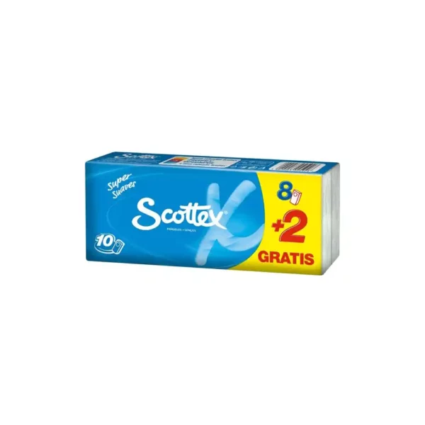 Mouchoirs scottex 3 couches 10 x 10 uds _9222. DIAYTAR SENEGAL - Votre Portail Vers l'Exclusivité. Explorez notre boutique en ligne pour trouver des produits uniques et exclusifs, conçus pour les amateurs de qualité.