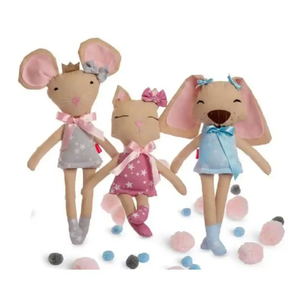 Peluche Berjuan Boastful petit rat (36 cm). SUPERDISCOUNT FRANCE