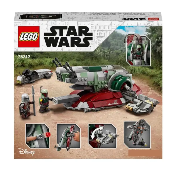 Playset Lego 75312 Star Wars Le vaisseau de Boba Fett. SUPERDISCOUNT FRANCE