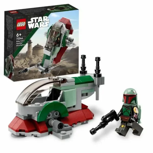 Playset Lego Star-Wars 75344 Le vaisseau de Bobba Fett 85 pièces. SUPERDISCOUNT FRANCE