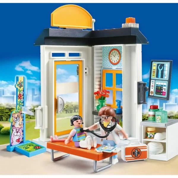 Playset Playmobil 70818 Kids Doctor 57 pièces. SUPERDISCOUNT FRANCE