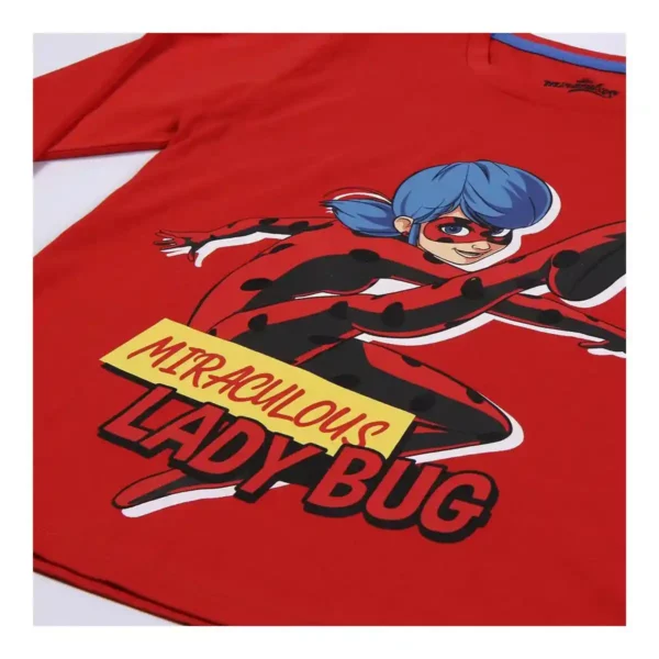 Pyjama Enfant Lady Bug Rouge. SUPERDISCOUNT FRANCE