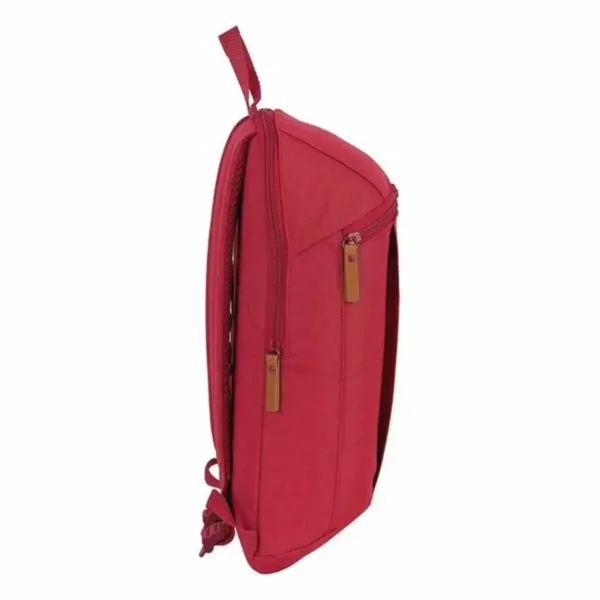 Sac à dos décontracté Safta Maroon. SUPERDISCOUNT FRANCE