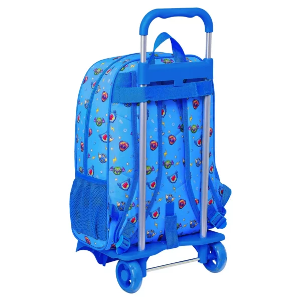 Sac à dos scolaire à roulettes SuperThings Serie 7 Bleu Multicolore 14 L. SUPERDISCOUNT FRANCE