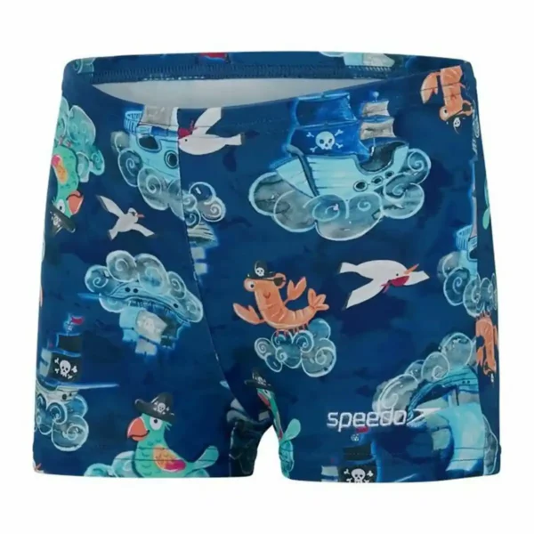 Short de Bain Garçon Speedo Digital Allover Bleu. SUPERDISCOUNT FRANCE