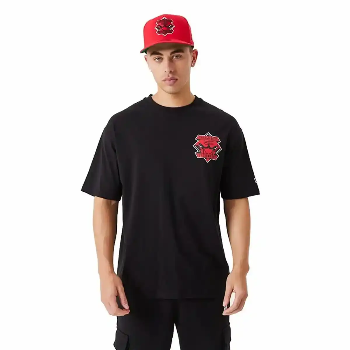 T-shirt à manches courtes pour homme New Era Championship Chicago Bulls. SUPERDISCOUNT FRANCE