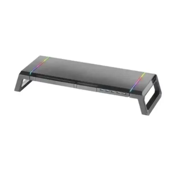 Table Ecran Support Mars Gaming MGS PREMIUM LED RGB Noir. SUPERDISCOUNT FRANCE