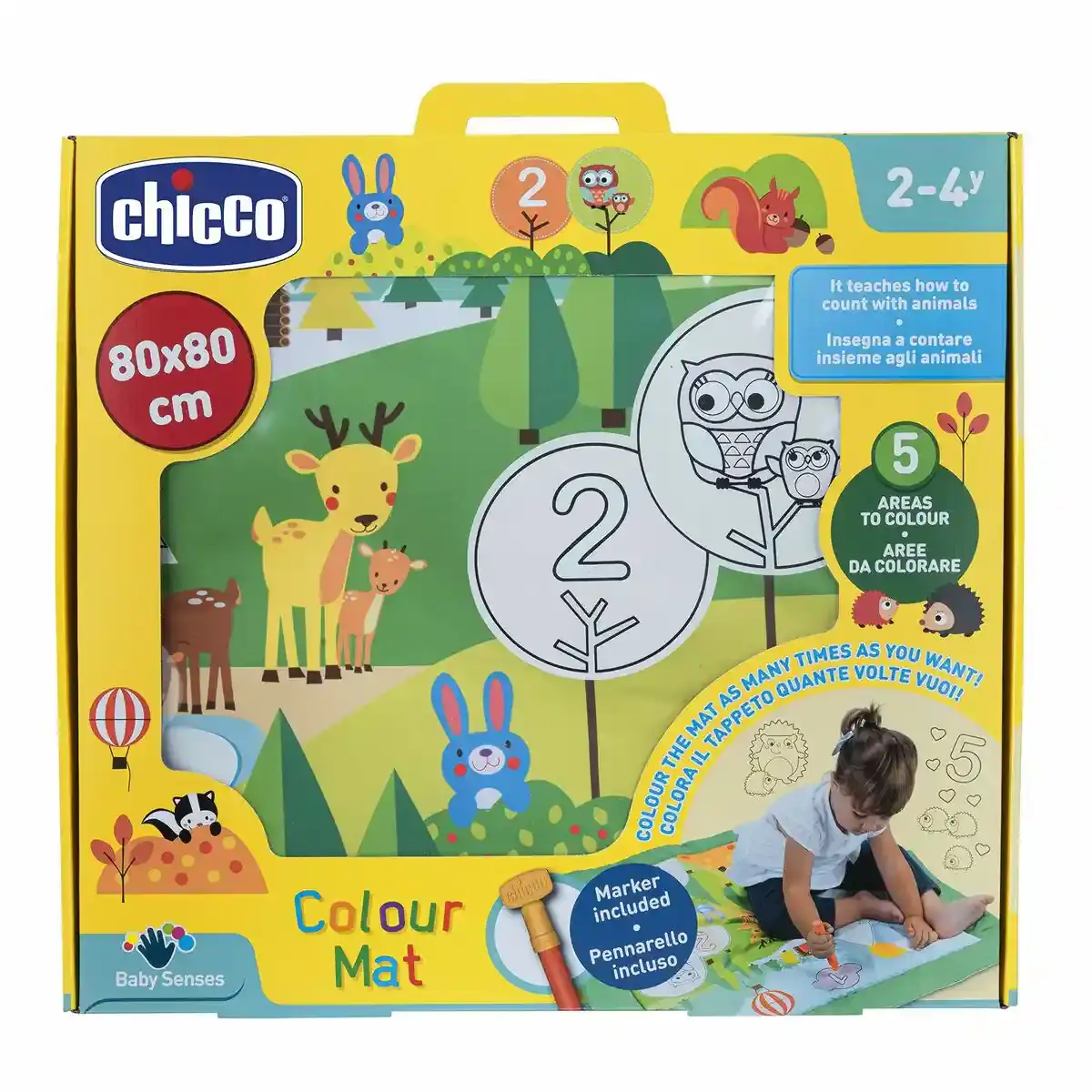 Tapis de jeu Chicco Coloring Rugs. SUPERDISCOUNT FRANCE
