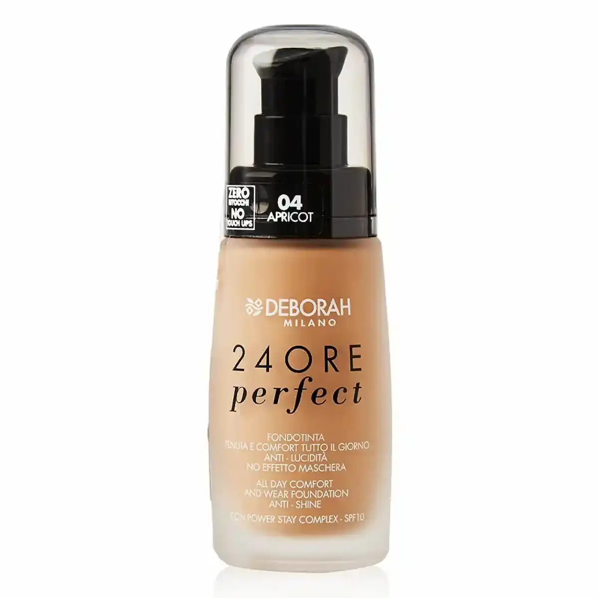 Base de maquillage liquide 24 ore perfect deborah 2524074 no 04 apricot_5838. DIAYTAR SENEGAL - Où l'Élégance Rencontré l'Accessibilité. Parcourez notre catalogue et trouvez des produits qui apportent une touche de sophistication à votre vie quotidienne sans compromettre votre budget.