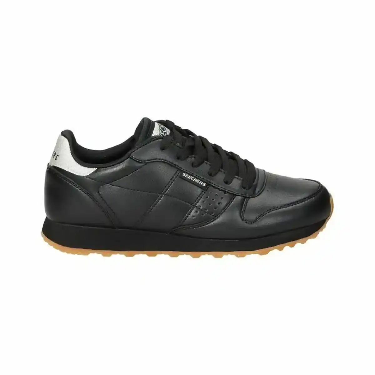 Baskets casual femme Skechers Old School Cool Black. SUPERDISCOUNT FRANCE