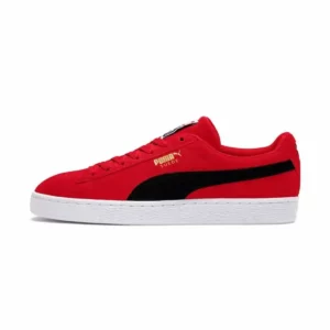 Baskets Casual Homme Puma Sportswear Suede Classic Rouge. SUPERDISCOUNT FRANCE
