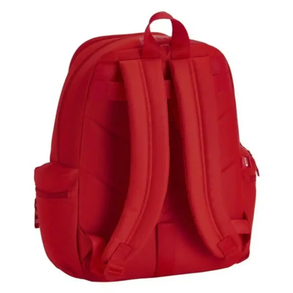 Cartable Real Sporting de Gijón Rouge. SUPERDISCOUNT FRANCE