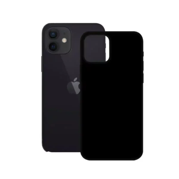 Coque Mobile Iphone 12 Mini Contact TPU Noir. SUPERDISCOUNT FRANCE