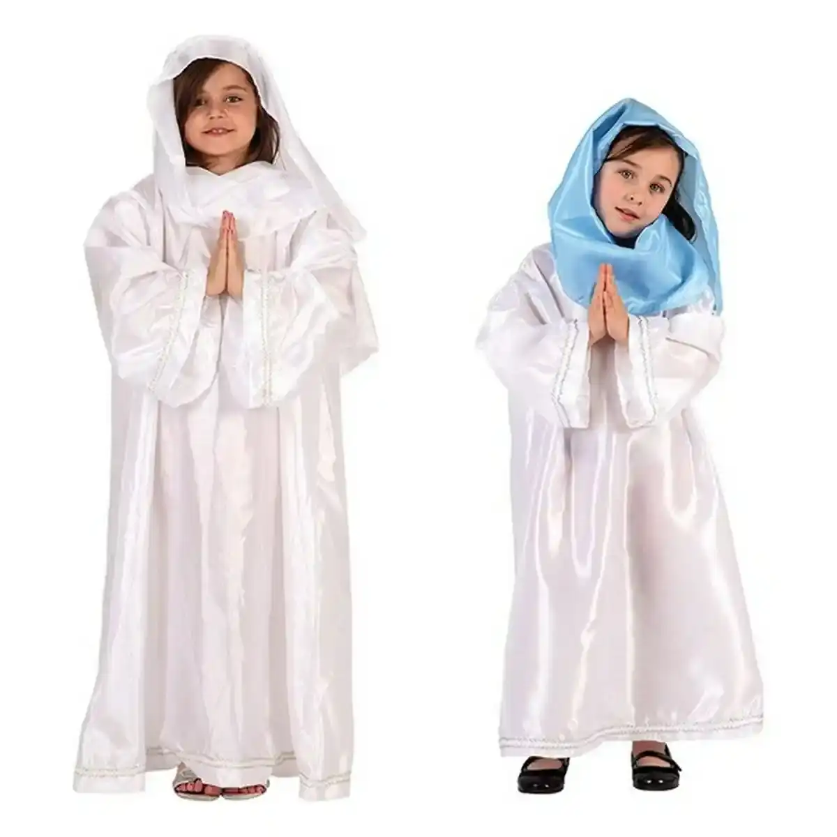 Déguisement pour Enfants DISFRAZ VIRGEN 2 ST. 7-9 Vierge 7-9 Ans Blanc (7-9 mois). SUPERDISCOUNT FRANCE